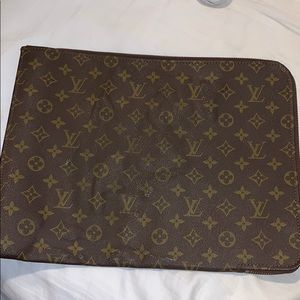 Vintage LV laptop case